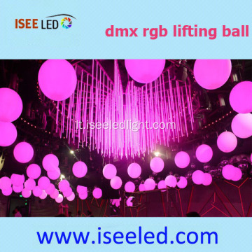 Muzikos sinchronizavimas DMX512 LED sferos lemputė kieme